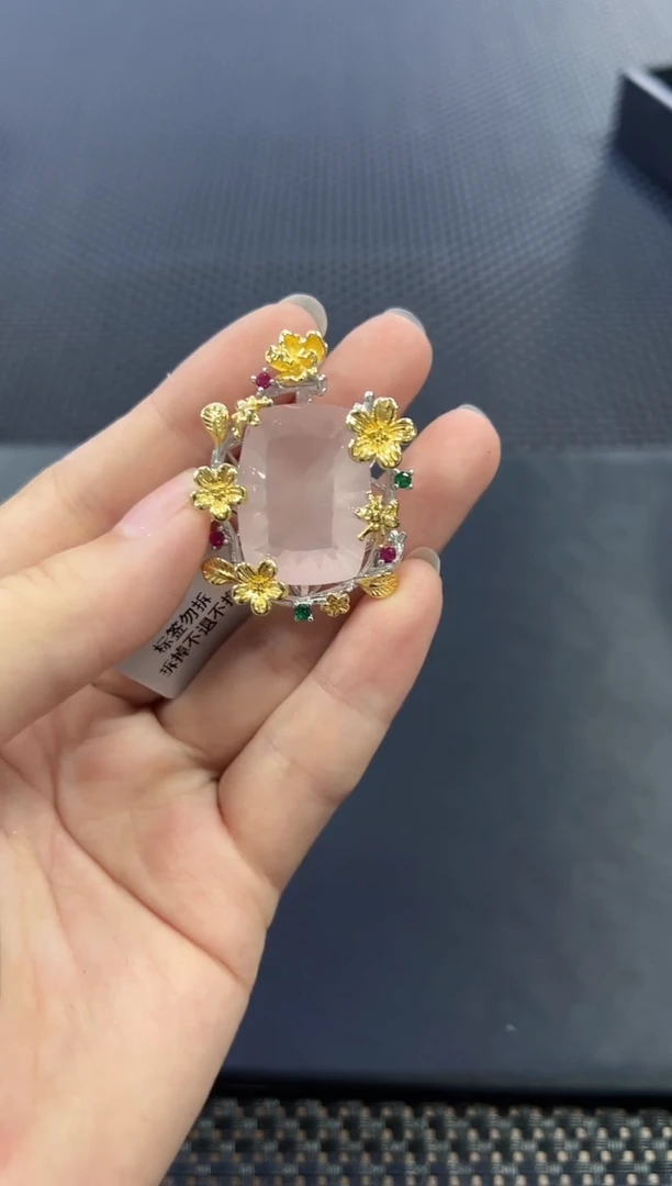 银S925镶嵌颈饰水晶（多样性发一件）8