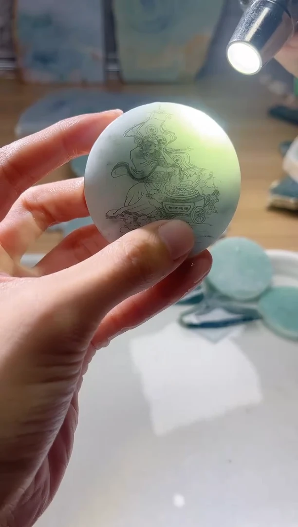 裸石翡翠翡翠a货正品玉石古陈092