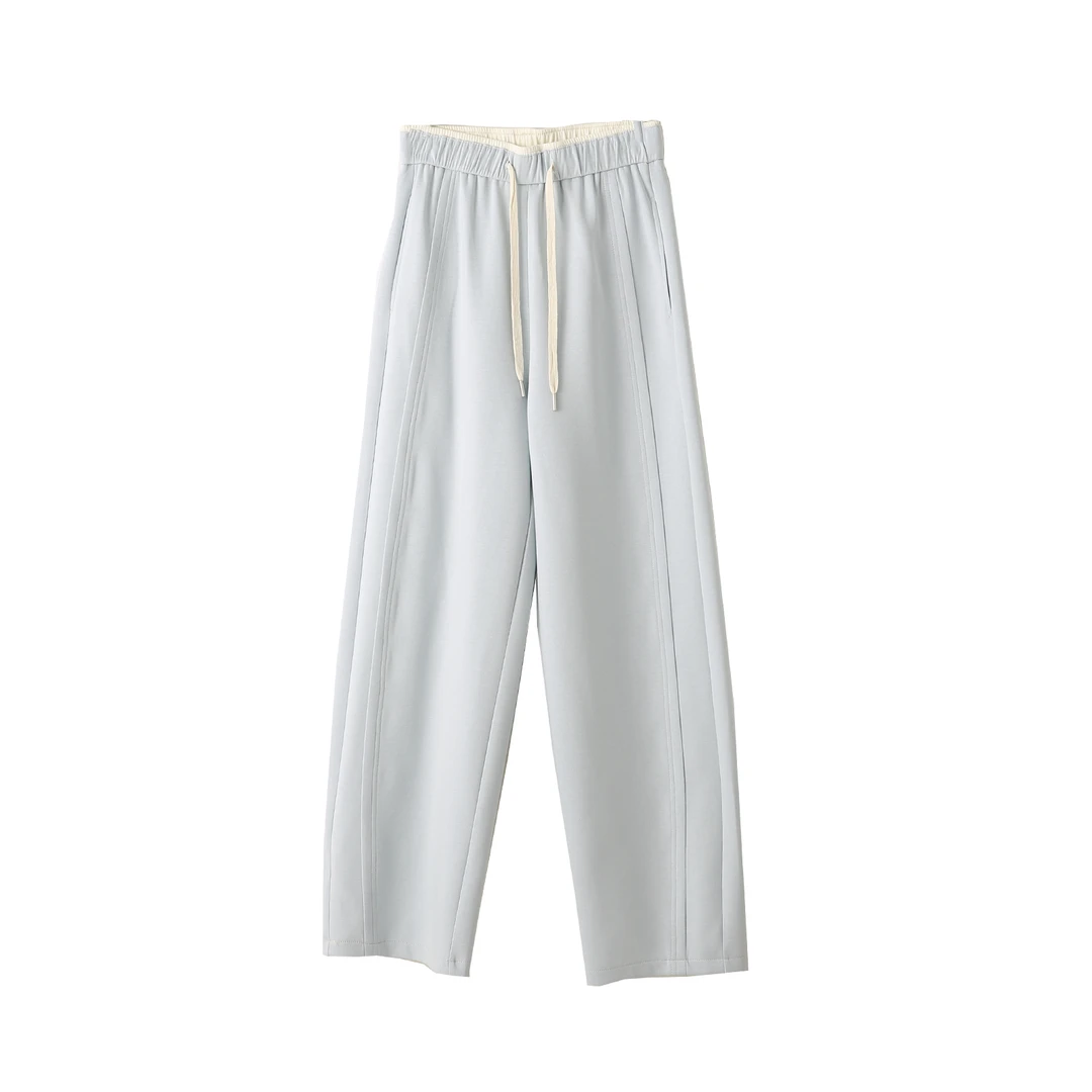 长在审美上的裤子！多巴胺撞色云上棉柔弯刀裤Y3110