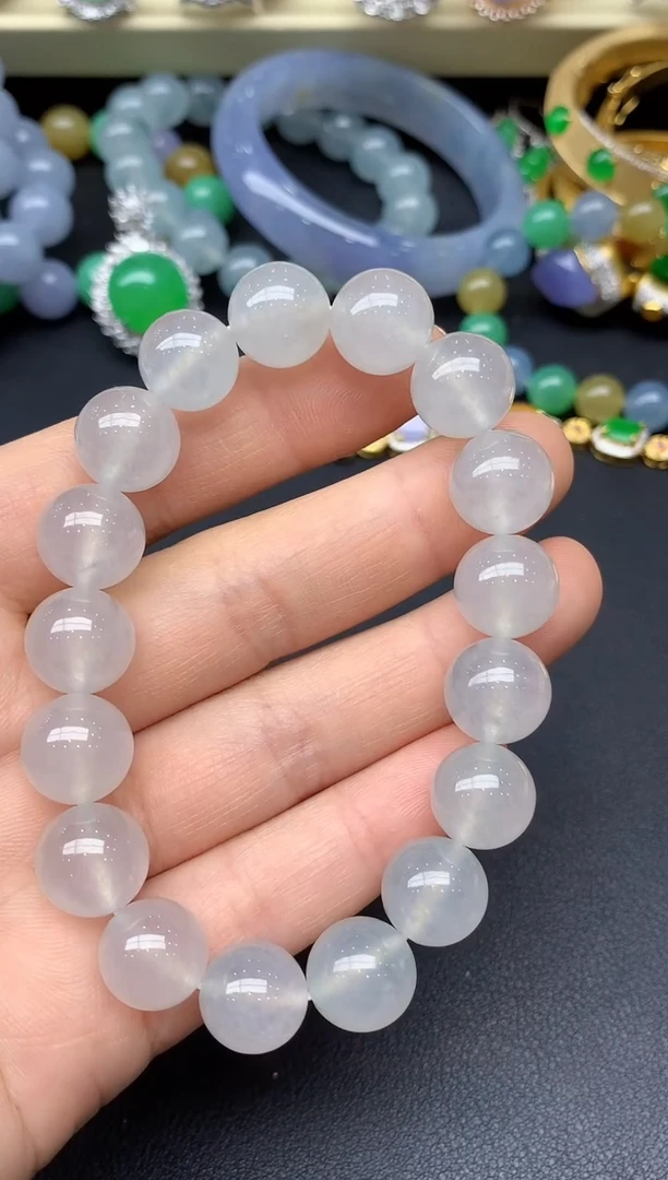 未镶嵌手链翡翠430-雪姐翡翠天天见