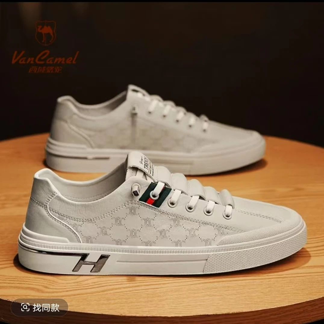 VANCAMEL/西域骆驼夏季板鞋低帮透气休闲鞋百搭韩版学生单鞋潮鞋