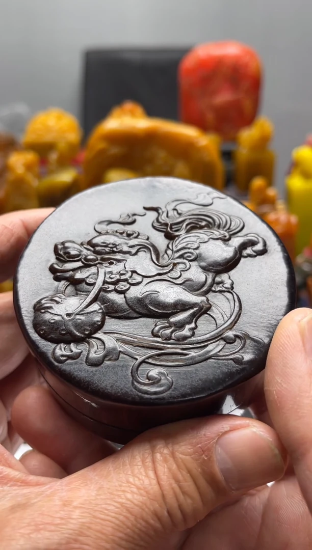 寿山石印石周*清精品印章1