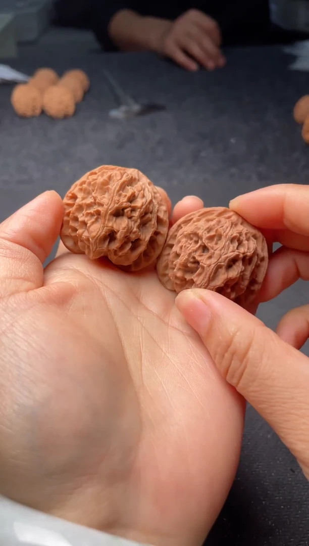 把件文玩核桃w52 苹果园 39尺