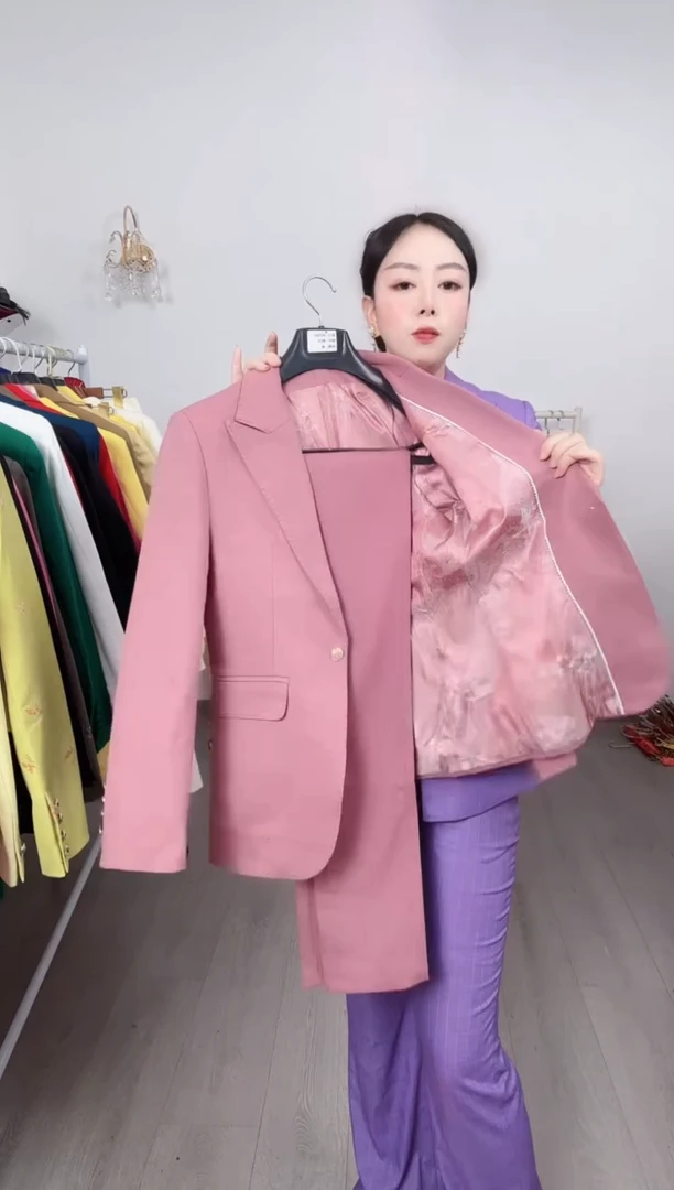 L码九分裤套装（默认微瑕、不退不换）