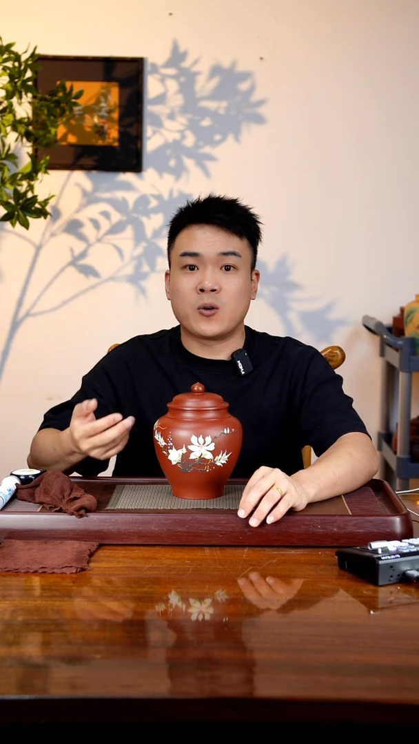 宜兴原矿紫砂茶叶罐