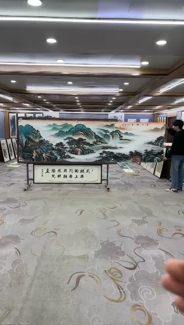 绘画Y-邵明义-小丈二-山水画