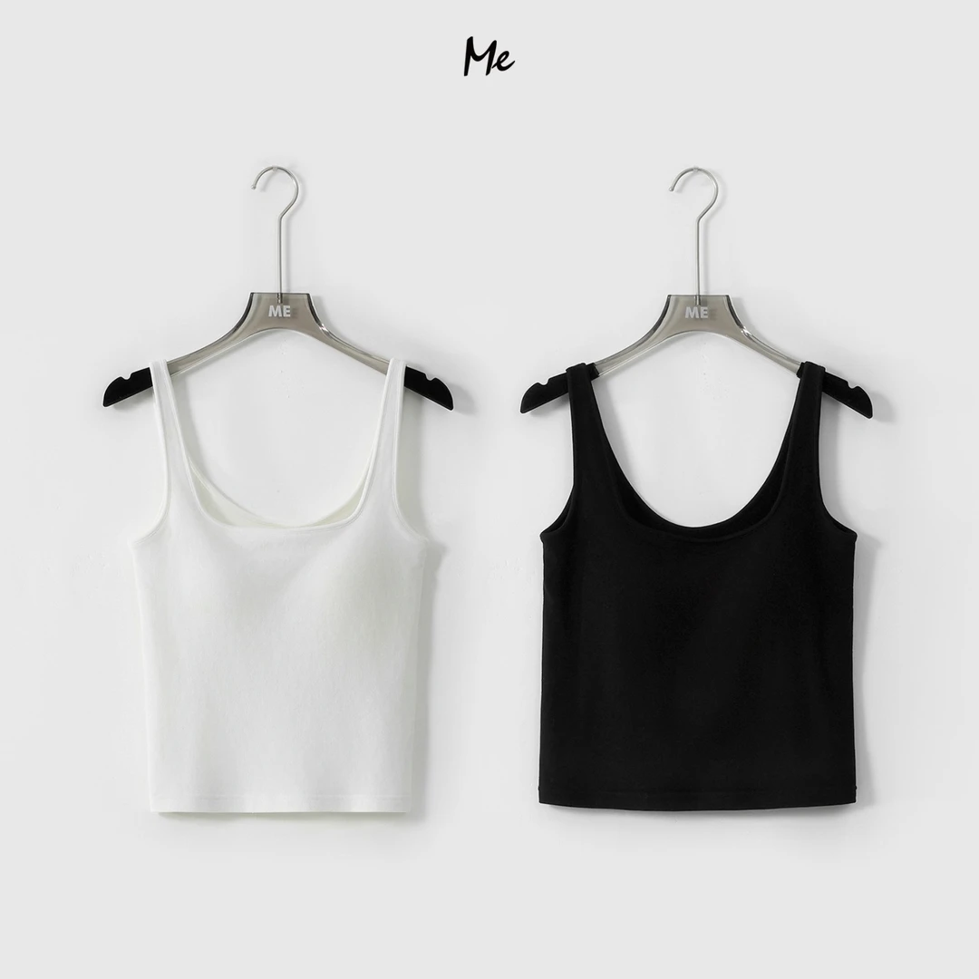 ME【羊绒美背】日本进口山羊绒混纺舒适百搭休闲吊带背心MESS0768