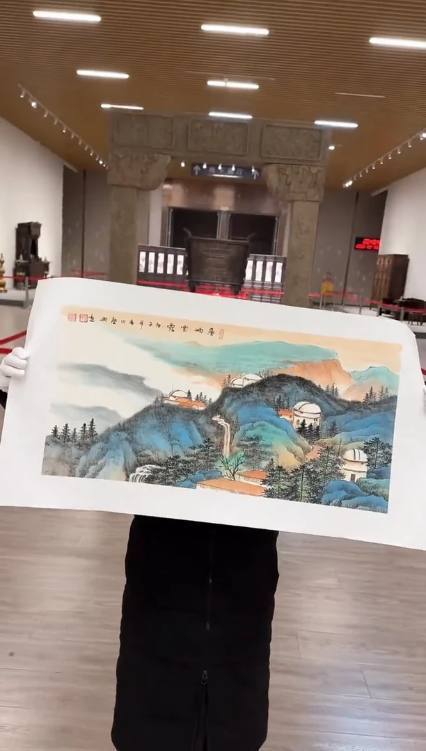 【闪购商品】国画8 赵隆轩艺术馆李庆兴老师作品