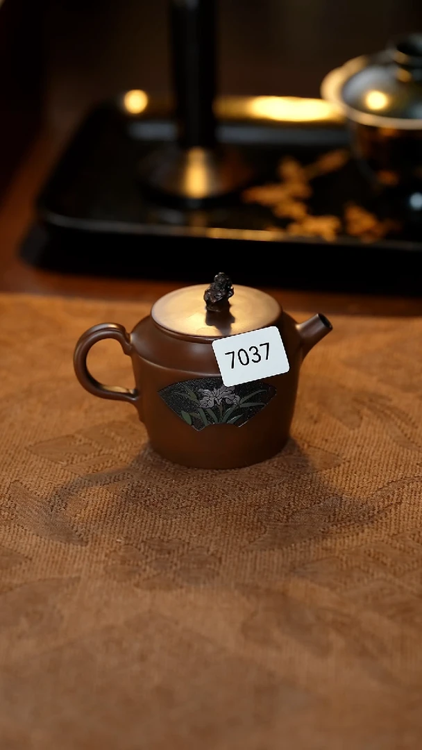 【闪购商品】雲梦茶器紫陶小壶7037