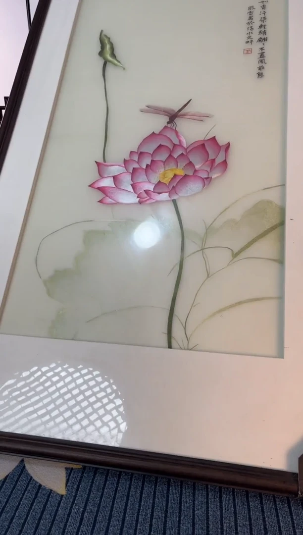 刺绣纯手工刺绣摆件