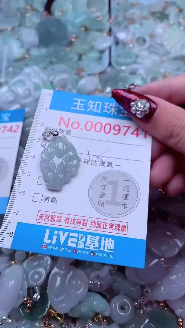 吊坠(不含链)未镶嵌翡翠9741