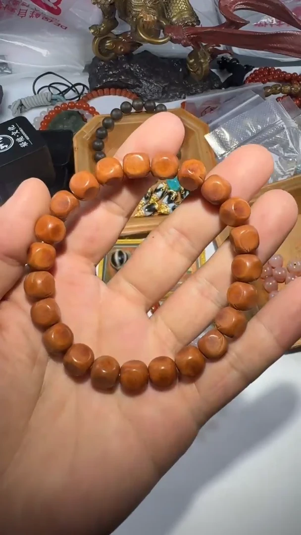 桃核手串桃核六方