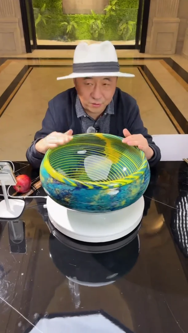 【闪购商品】摆件AJ06516艺术琉璃聚宝盆