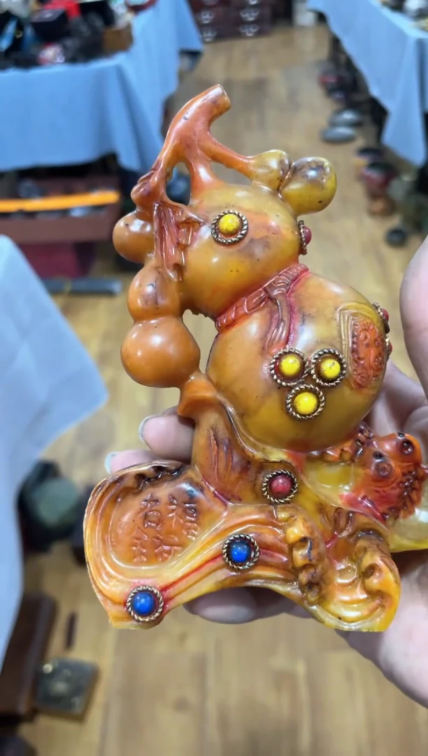 【闪购商品】摆件宫廷影视老旧工艺摆件