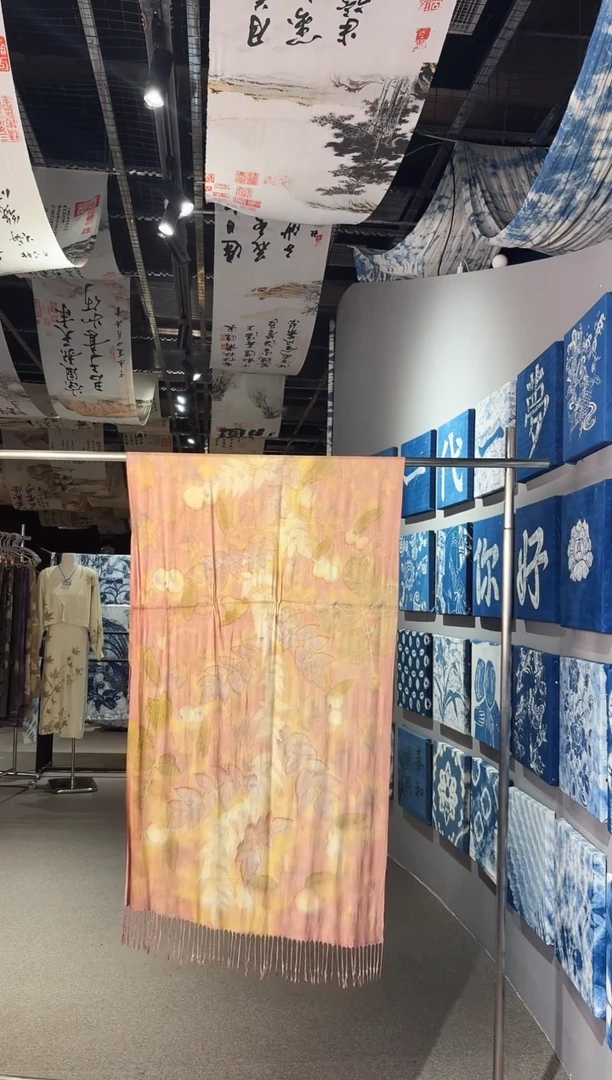 植物热转印披肩（棉）福利款NO退NO换