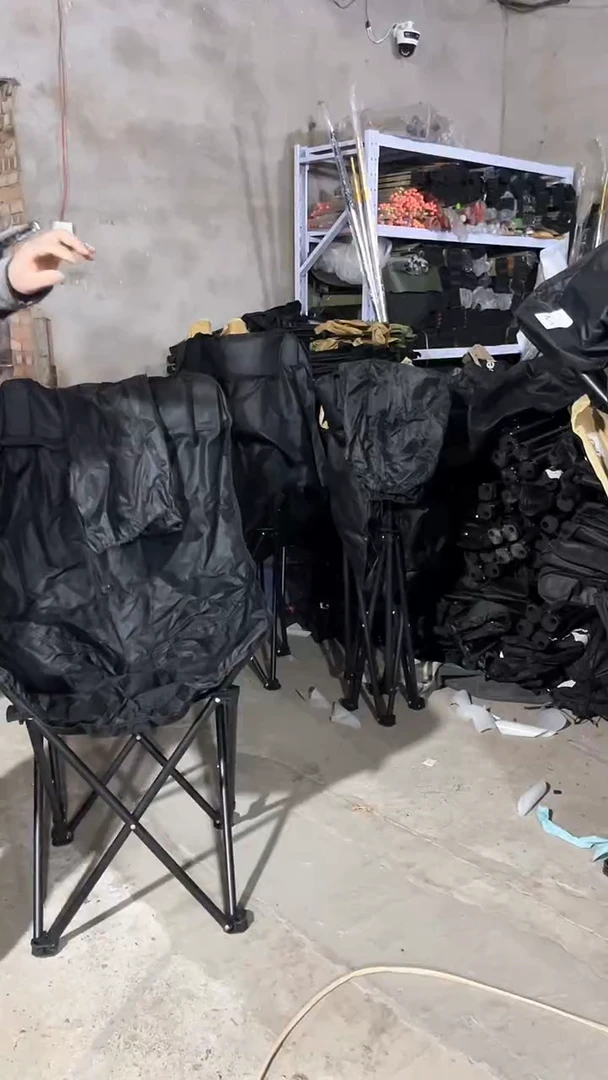 铁高背月亮椅   黑色