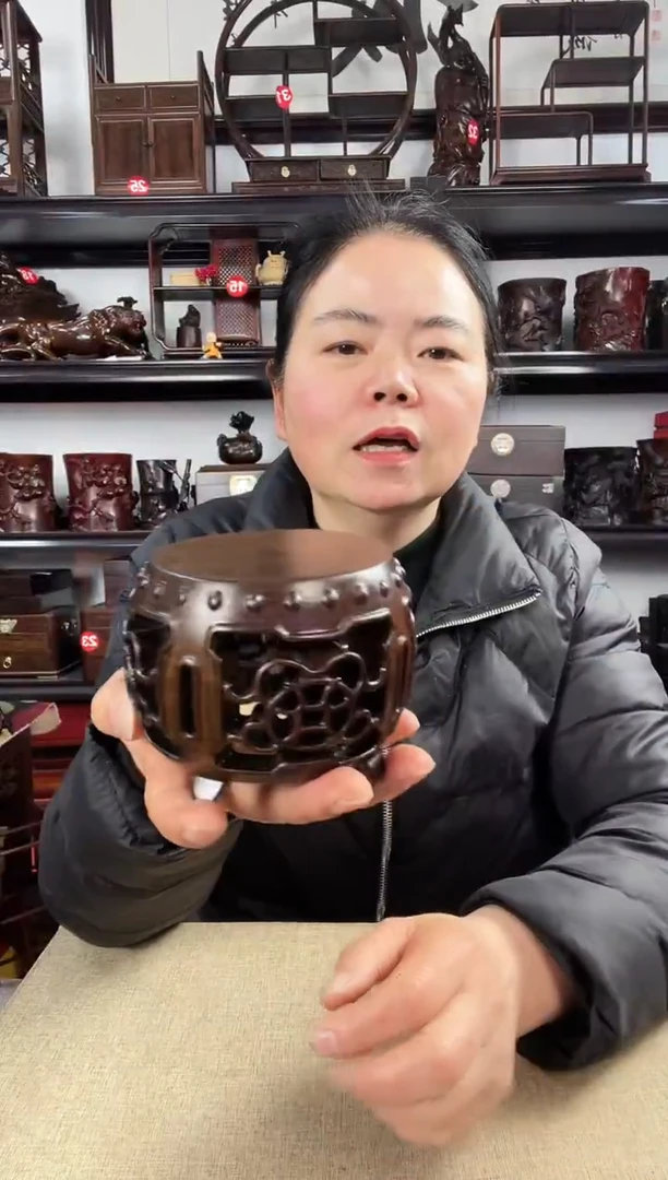 木新鼓老李红木工艺品