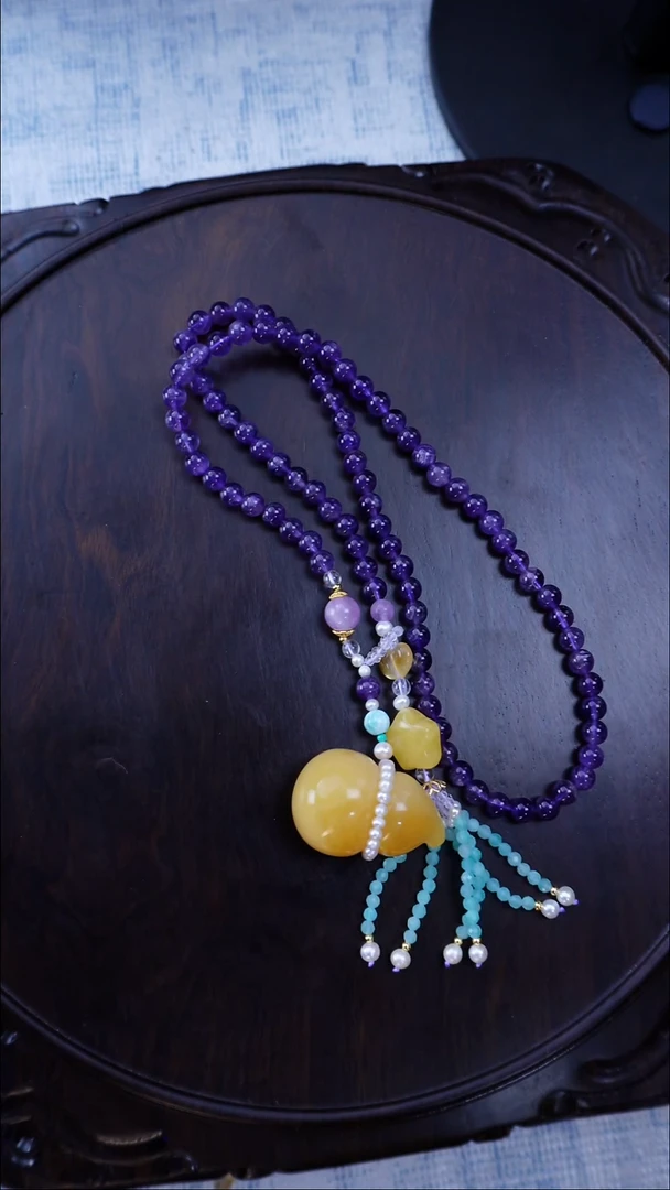 琥珀项链未镶嵌【多样性发一】