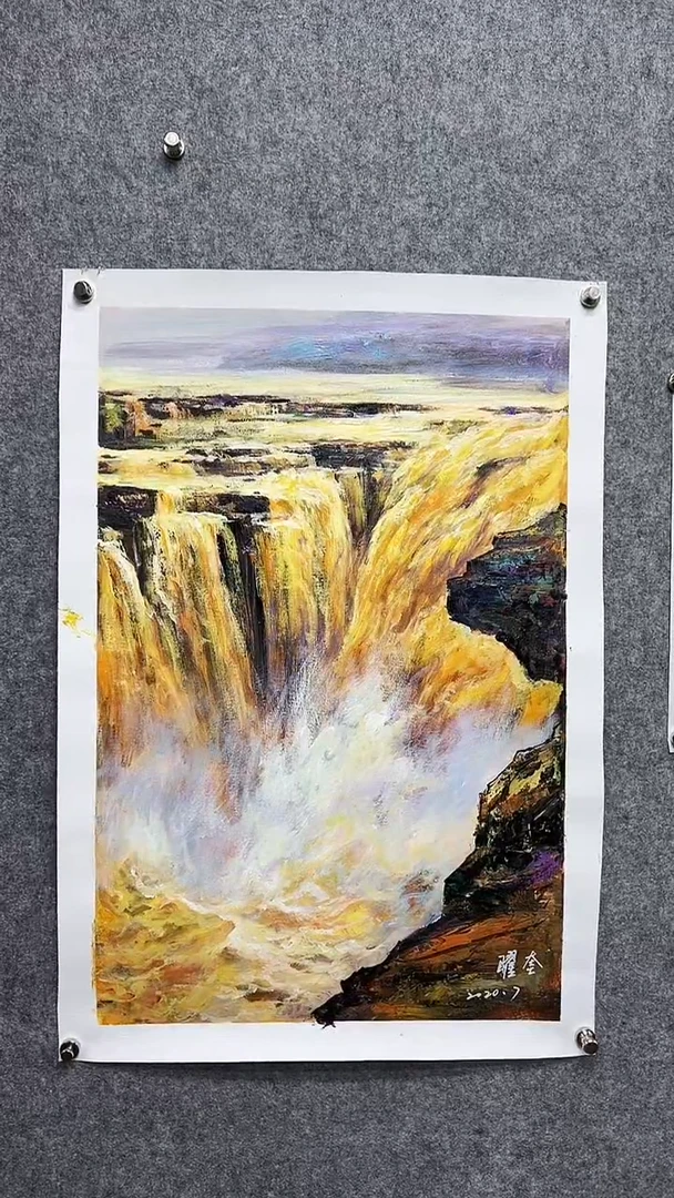 油画朱Y奎-4P-风景油画