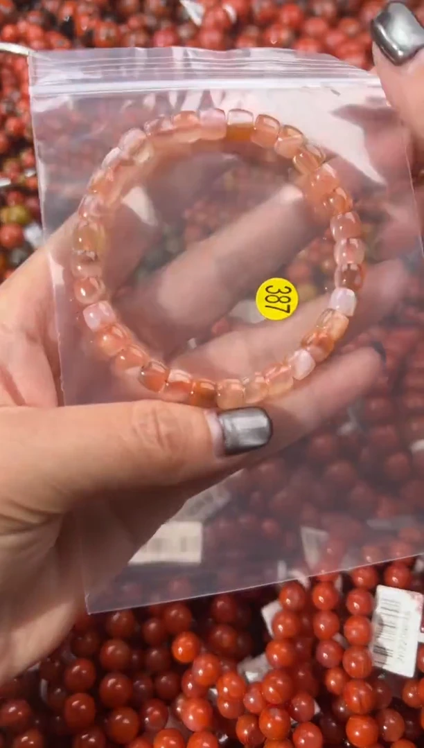 未镶嵌手串南红玛瑙7+