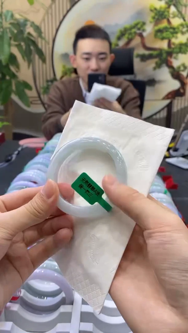 未镶嵌手镯翡翠9535