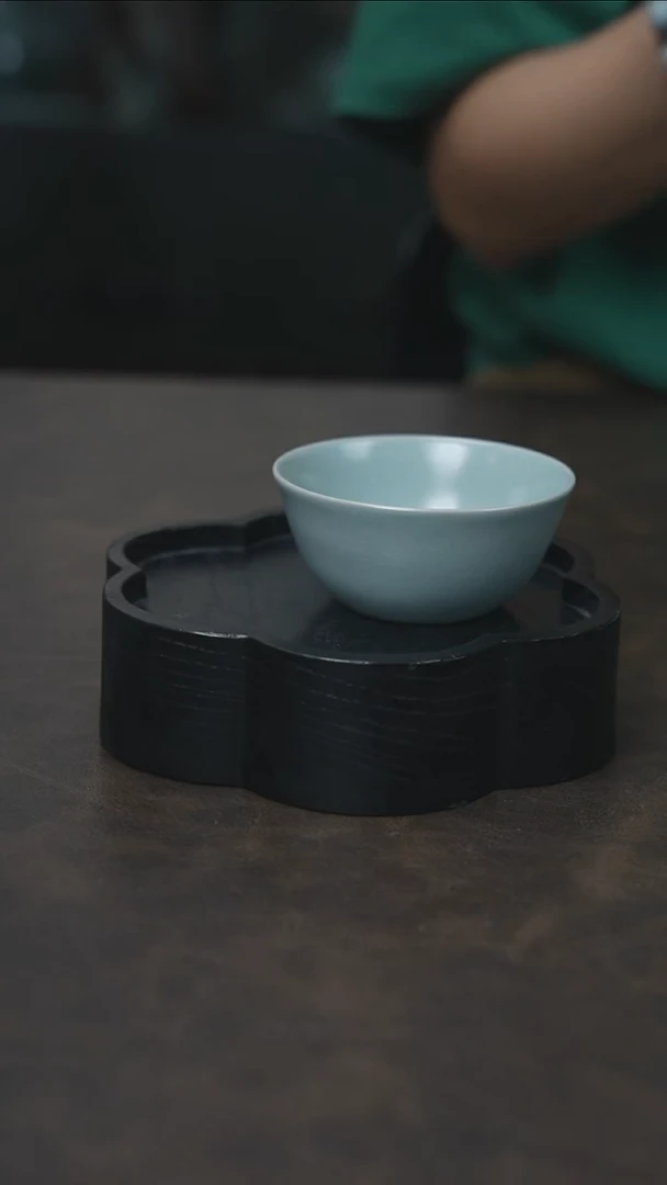 鸡缸杯 （王国奇手签专属器型）（天青）