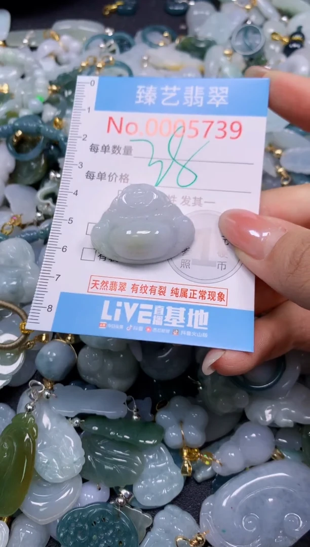 颈饰未镶嵌翡翠5739