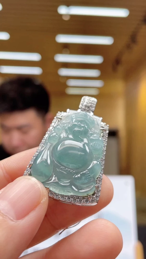 翡翠未镶嵌颈饰********542