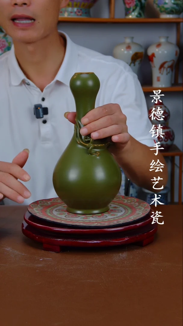 现代景德镇手工手绘陶瓷摆件46
