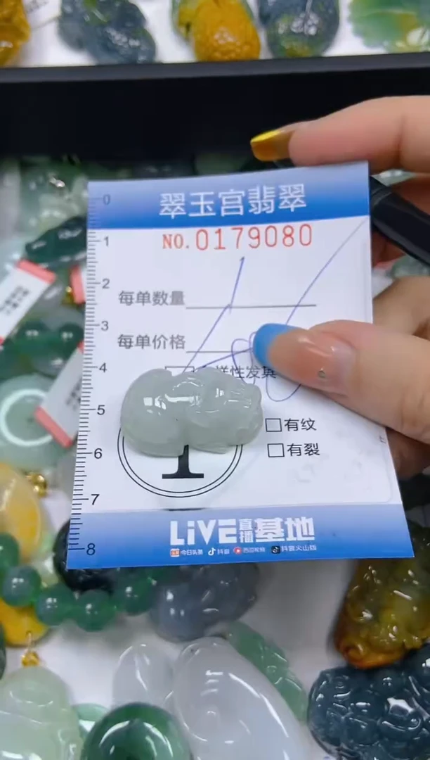 翡翠未镶嵌颈饰闪购0179080