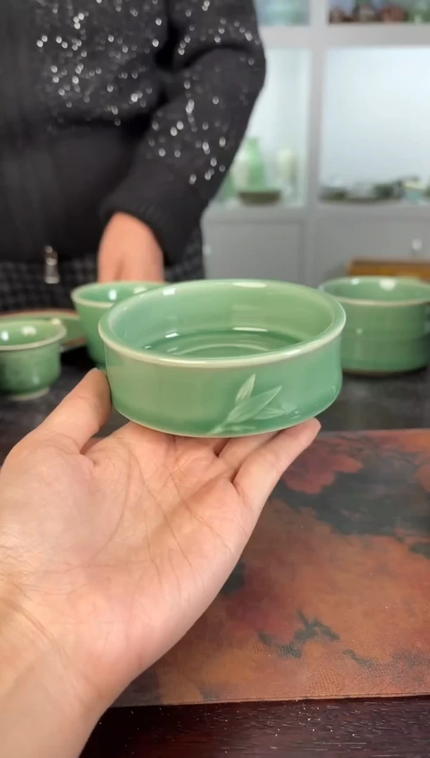 云间青瓷 小米茶器