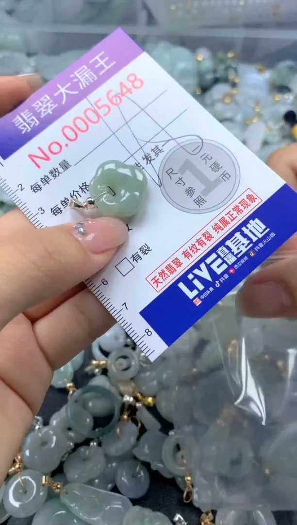 颈饰未镶嵌翡翠5648