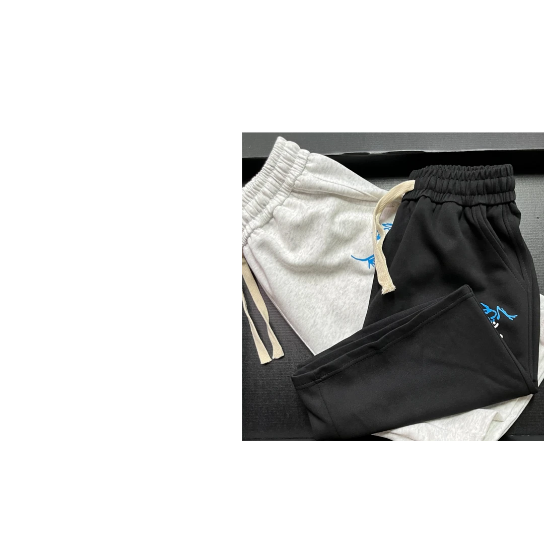 【27号链接-双色鸟短裤】夏季男士五分裤时尚百搭高街宽松简约抽绳