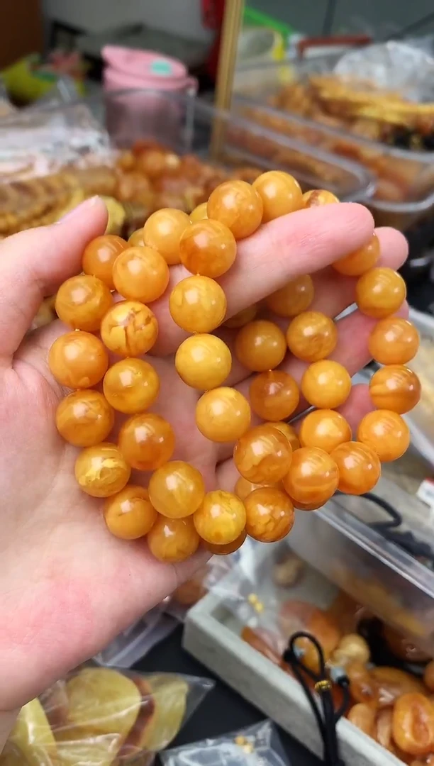 蜜蜡未镶嵌珠宝奇石32多样性发一件 尺寸13+