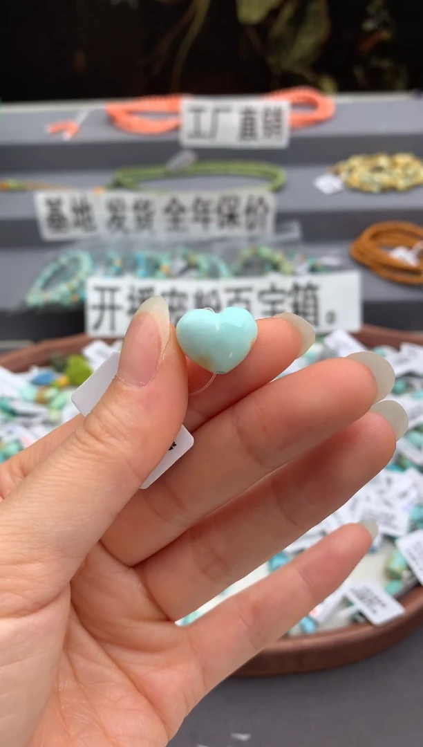 未镶嵌绿松石单珠茜.C28