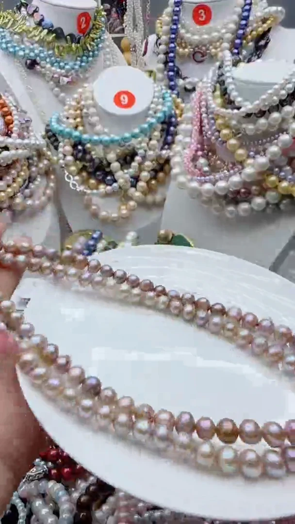 淡水珍珠未镶嵌颈饰1