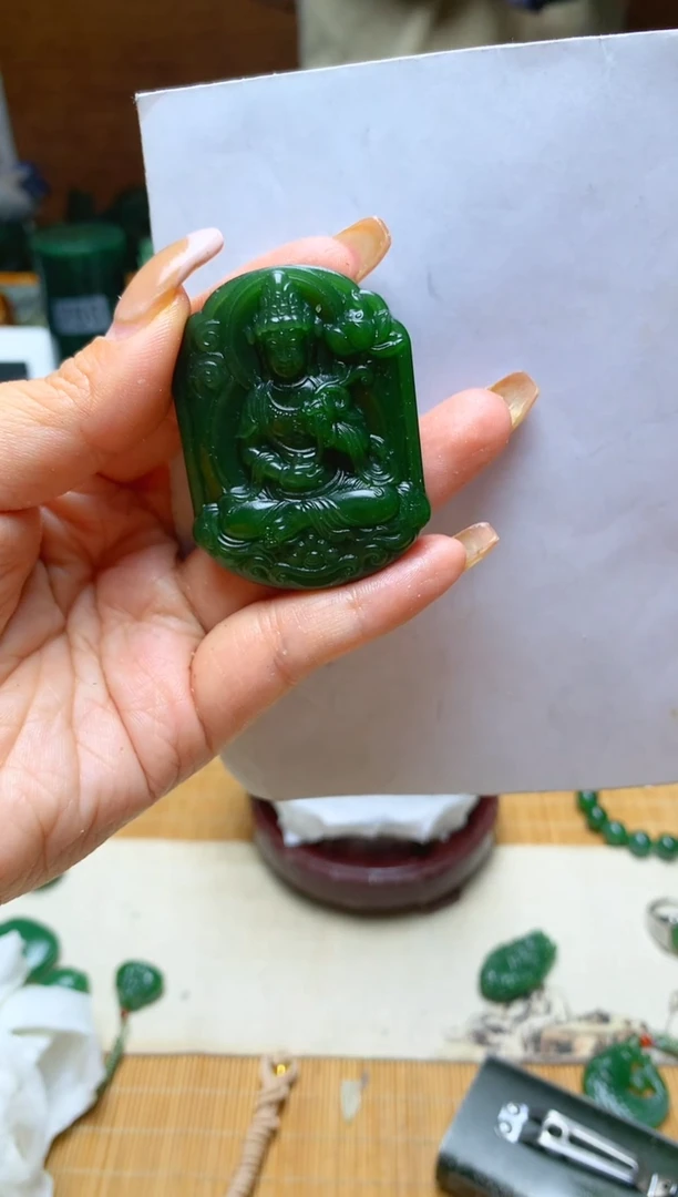 未镶嵌和田玉珠宝半成品星**海1