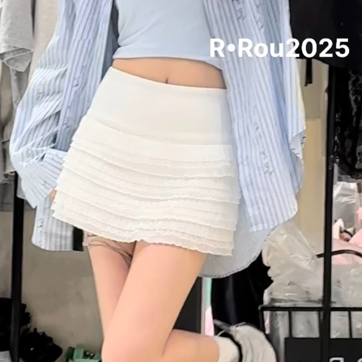 ROU-ROU）JIA百搭时尚蕾丝裙28R70