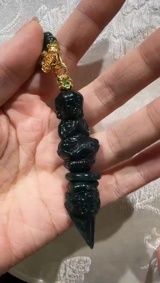 【闪购商品】翡翠颈饰未镶嵌国风