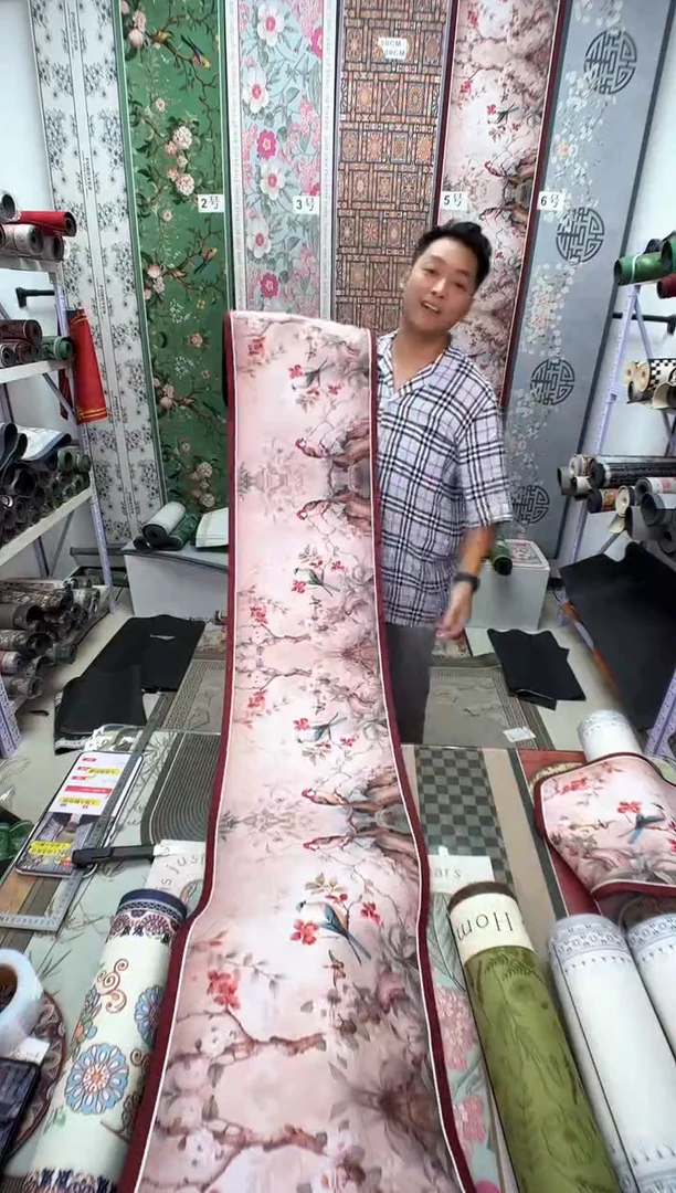 混纺40 240 茶红微瑕