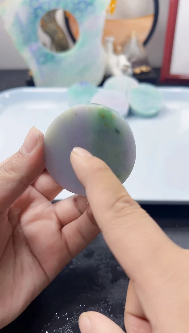 颈饰未镶嵌翡翠天然缅甸A货翡翠