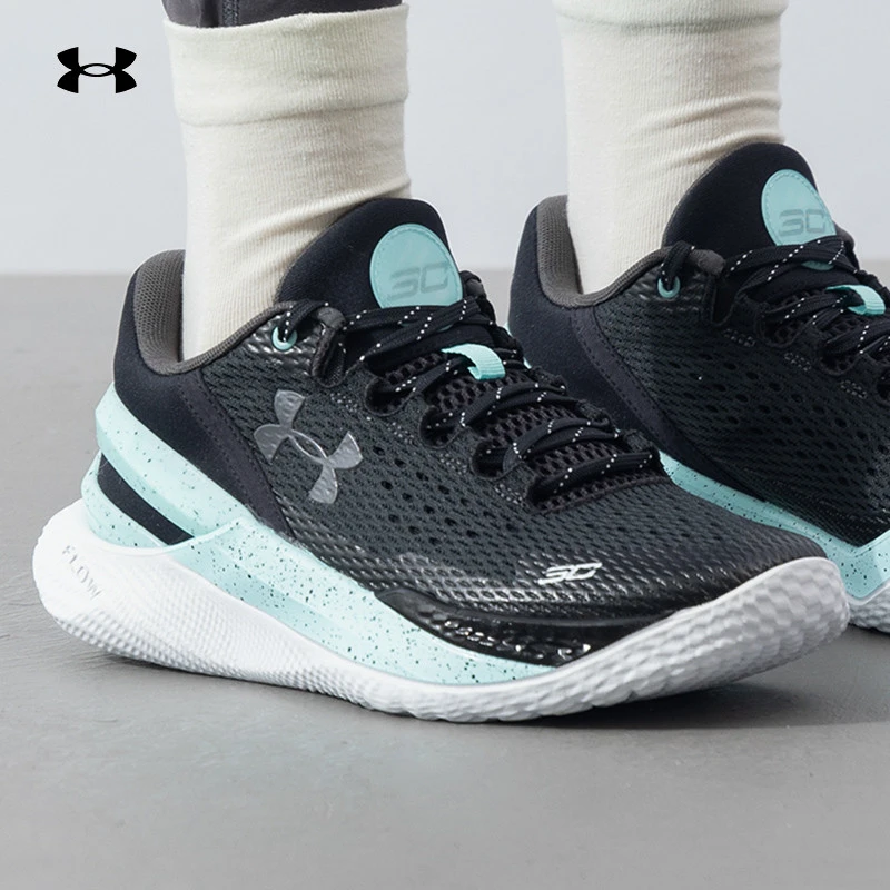 安德玛篮球鞋男鞋女鞋秋季户外休闲跑步运动鞋轻便实战鞋3026276