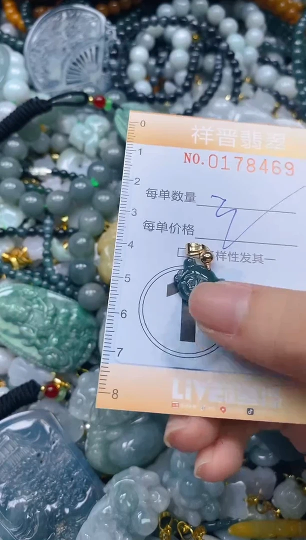 翡翠未镶嵌颈饰闪购0178469