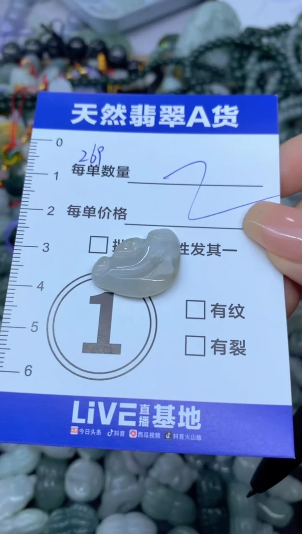 颈饰未镶嵌翡翠天然翡翠A货批量多样性发一件