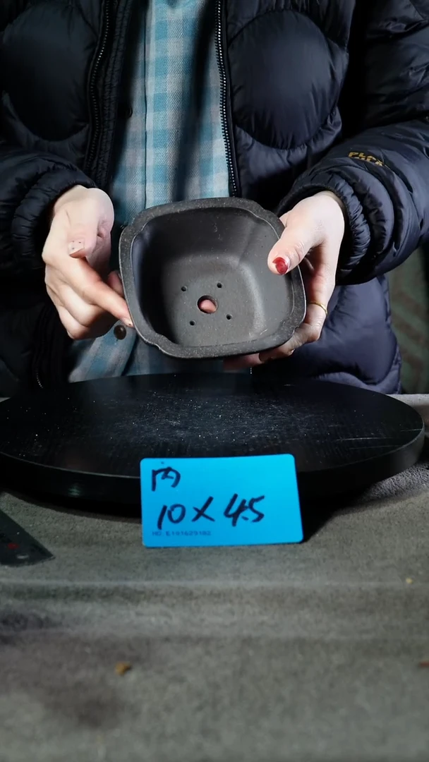 宜兴紫砂花盆小盆盆