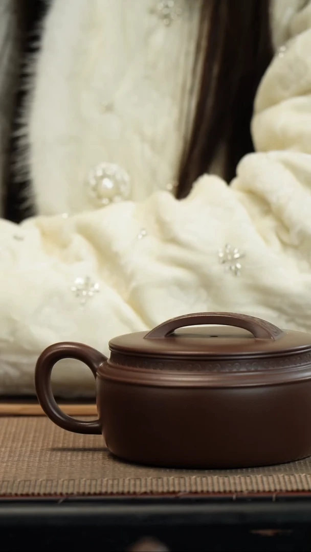【闪购商品】紫砂茶壶老紫泥汉瓦