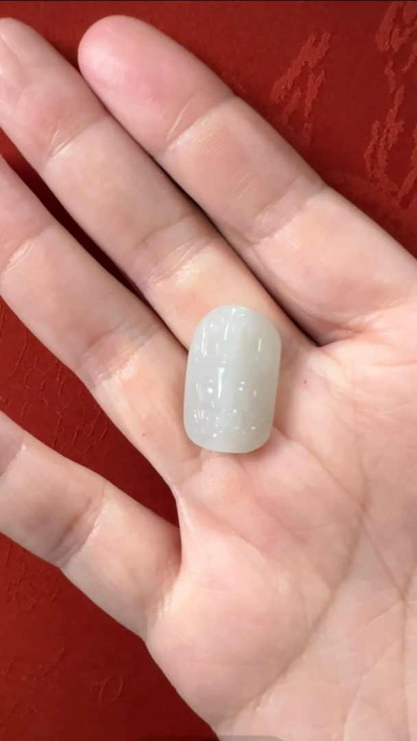 【闪购商品】和田玉配饰未镶嵌新疆白玉老熟仿古兽面