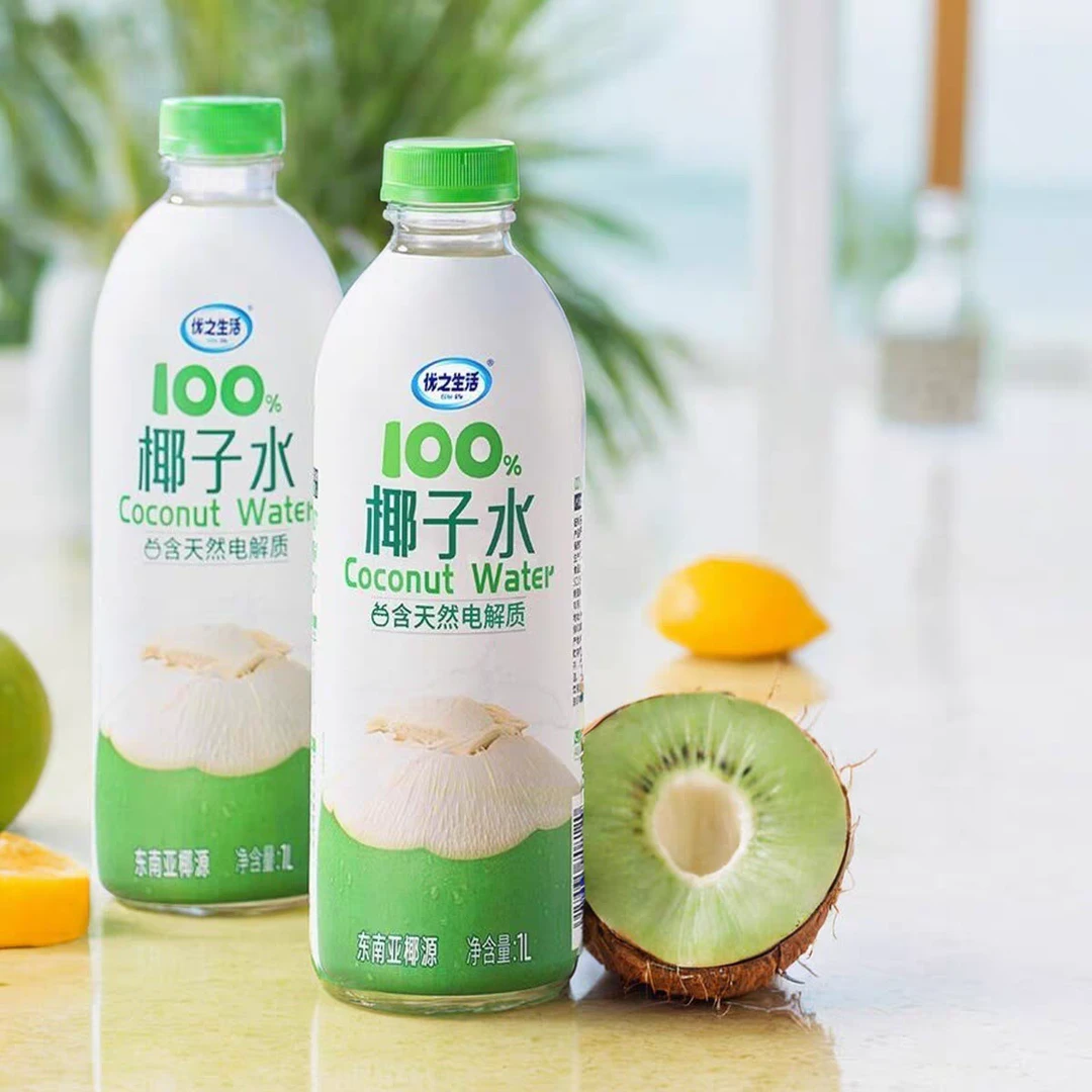优之生活百分百椰子水含钾量高椰子水含钾量高的牌子休闲饮品孕妇