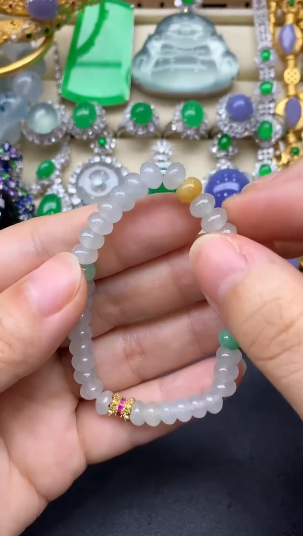 未镶嵌手链翡翠27-中国好珍宝