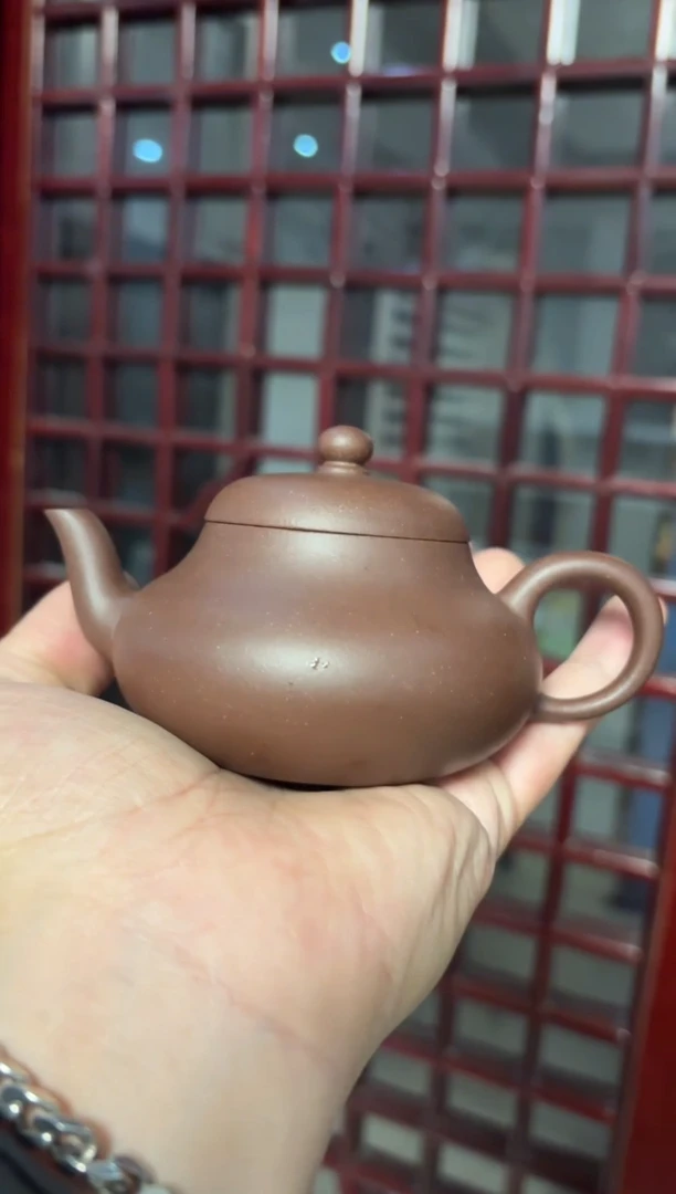 【闪购商品】紫砂茶壶老紫泥君德160毫升
